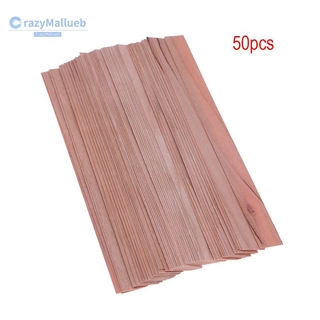 Bộ 50 bấc nến bằng gỗ dùng làm nến thủ công