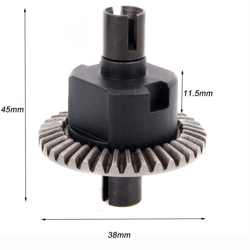 Adaptateur Métallique Arbre D'Entraînement 90mm Compatible HSP 94111 94108 1/10 RC - Silver