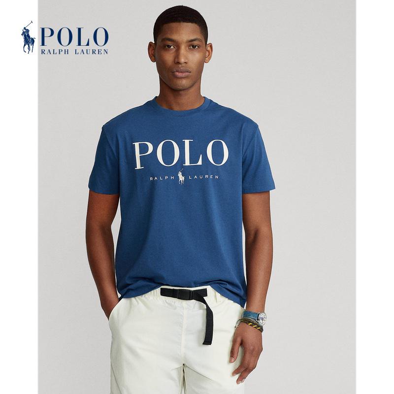 Áo thun cotton cổ tròn Ralph Lauren cổ điển cá tính cho unisex | Shopee ...