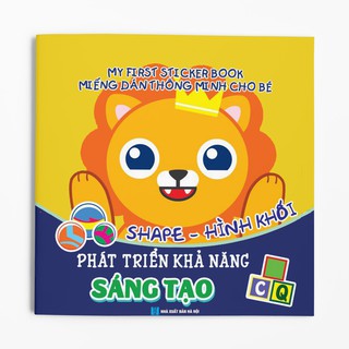 Sách Miếng Dán Thông Minh Cho Bé - My First Sticker Book (Bộ 3 Cuốn)