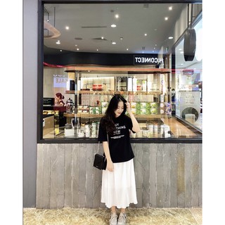 Chân váy dáng dài xếp li Ma Vie