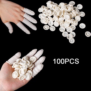 ITRUMPET 100 CÁI Finger Cover Nail Art Tool Găng tay bảo vệ đầu ngón tay Găng tay bảo vệ tự nhiên