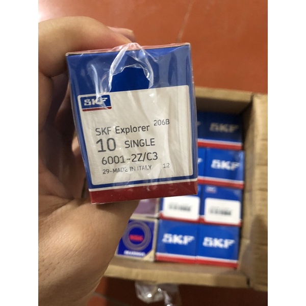 Vòng Bi SKF 6001 2z/c3 bít sắt