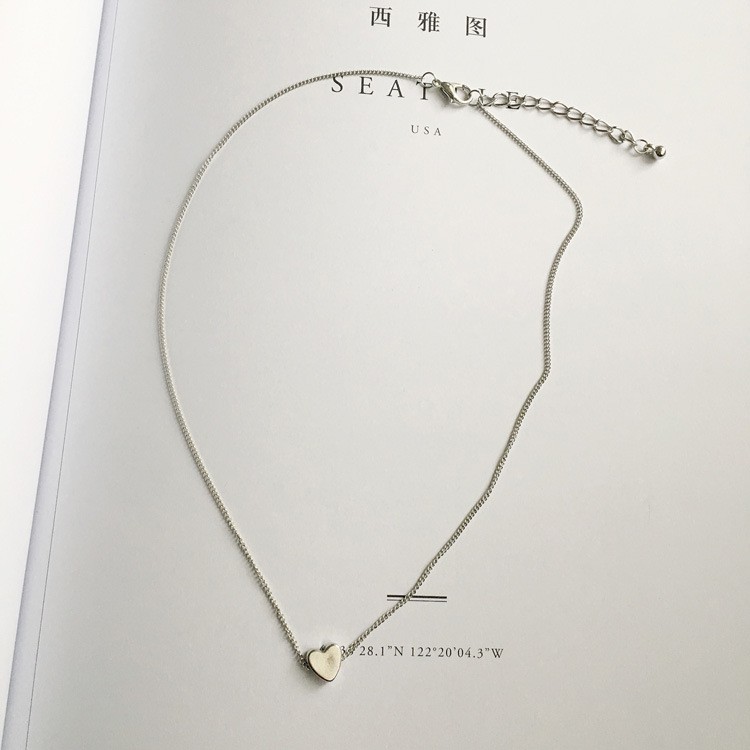 dây chuyền mặt tim xinh xắn