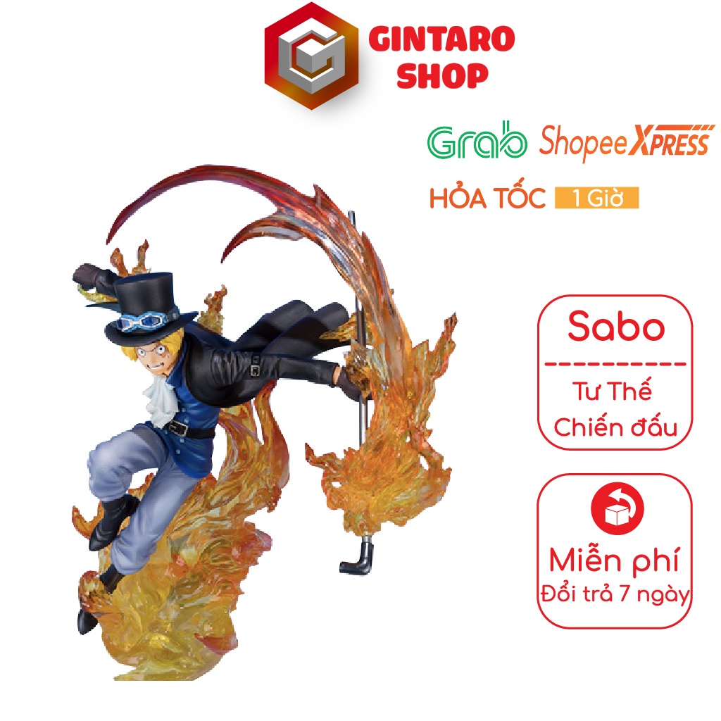 Mô hình One Piece Sabo viêm đế chi tiết đẹp và sắc nét, Mô hình nhân ...