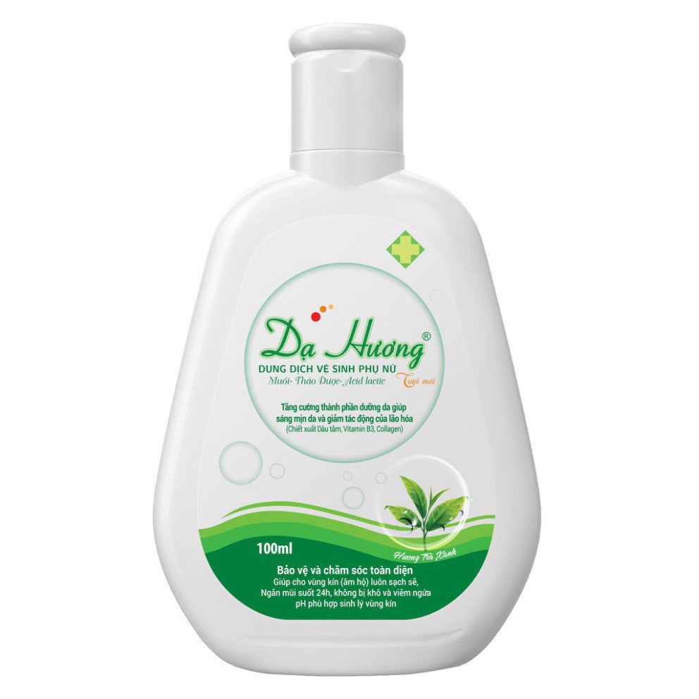 Ảnh Dung dịch vệ sinh Dạ Hương phụ nữ hương trà xanh 100ml - Dạng gel truyền thống dịu nhẹ tươi mát 4