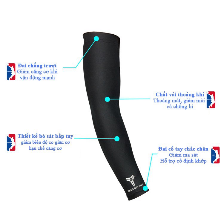 Băng Ống Tay Thể Thao Siêu Sao Bóng Rổ NBA Cao Cấp SIÊU HOT