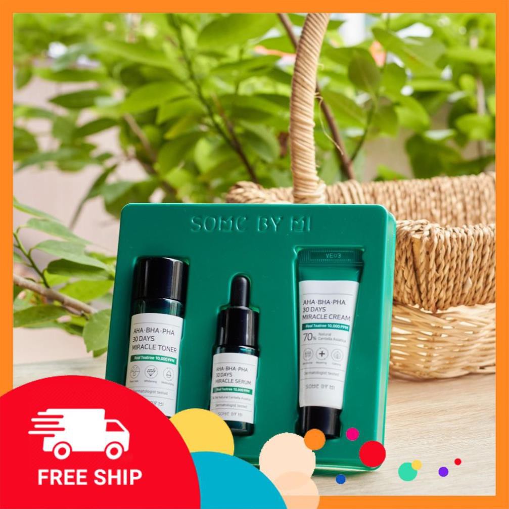 [Freeship+hàng Auth] Bộ Some By Mi AHA- BHA-PHA 30 Days Miracle Set ...
