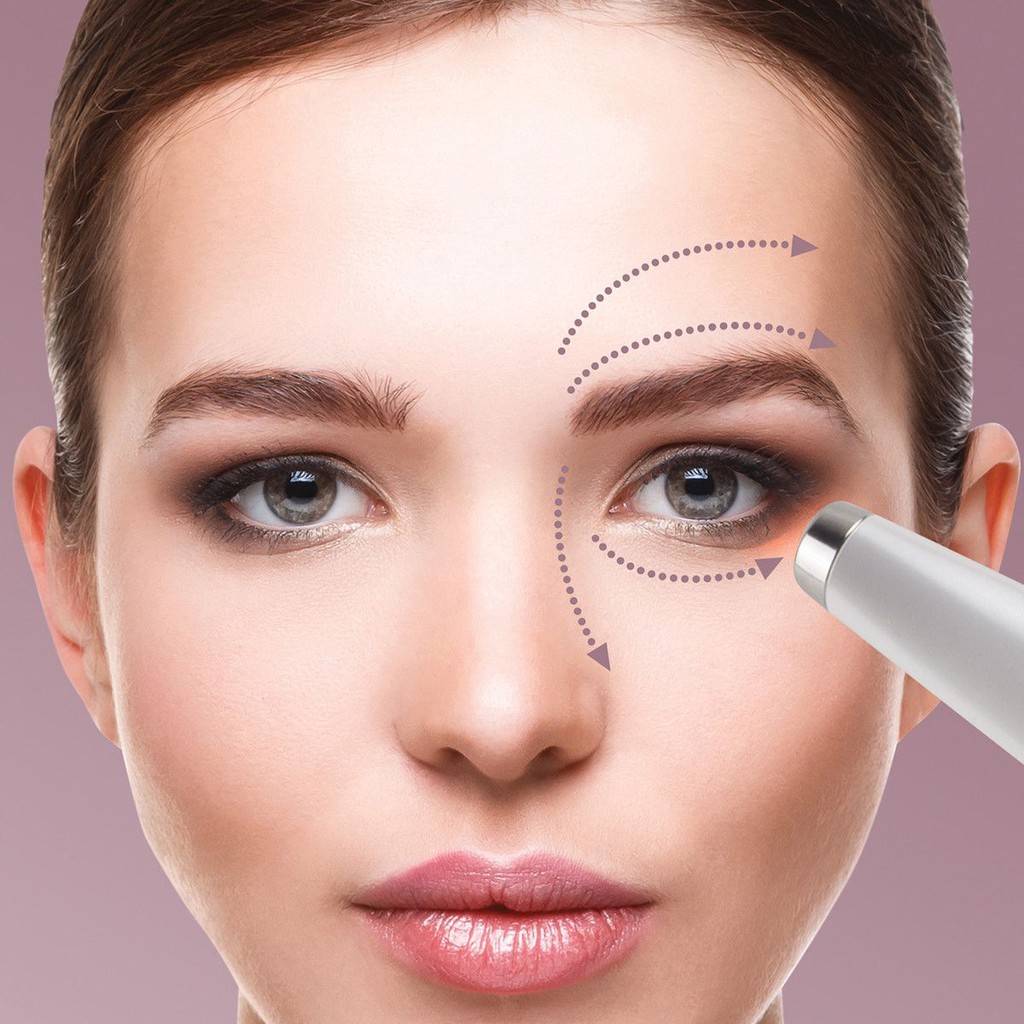 Máy massage mắt rung siêu âm kết hợp đèn hồng ngoại HoMedics EYE-200