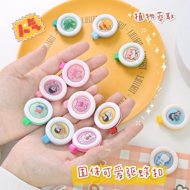 Kẹp chống muỗi Bikit Guard cho bé chiết xuất tinh dầu chanh sả tự nhiên