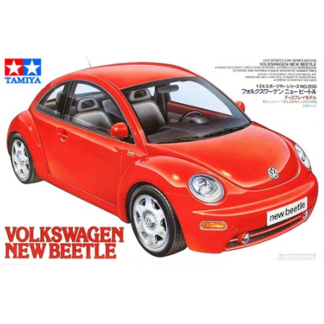 MÔ HÌNH XE Ô TÔ 1/24 SCALE VOLKSWAGEN NEW BEETLE 24200 Tamiya | Shopee ...