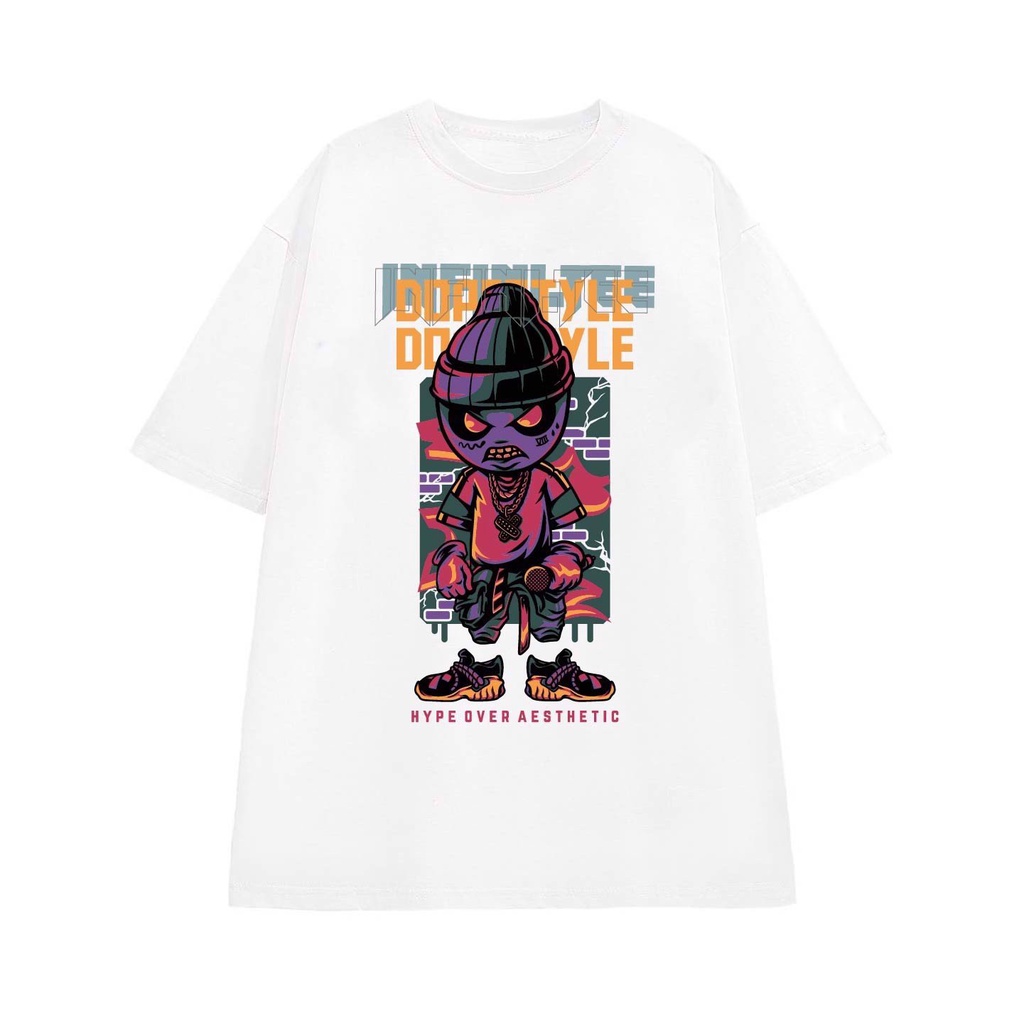 Áo thun INFINITEE Fni0128, Thun 100% Cotton - form rộng Unisex.