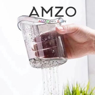 AMZO_CỐC GẤU DÁN TƯỜNG ĐỰNG BÀN CHẢI ĐÁNH RĂNG, CỐC GẤU NÂU ĐỰNG KEM ĐÁNH RĂNG