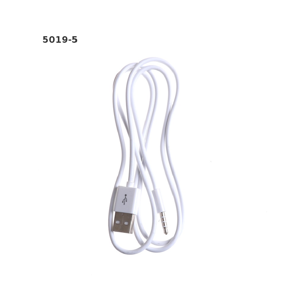 Cáp sạc 5019-5 3.3FT jack âm thanh 3.5mm AUX sang USB 2.0 male cho MP3