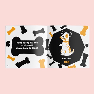 Sách - Combo 3 cuốn Ehon Kích thích thị giác (Song ngữ) cho trẻ Sơ sinh