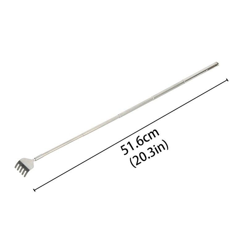 Combo 2 Gậy gãi lưng inox rút gọn kéo dài tiện lợi