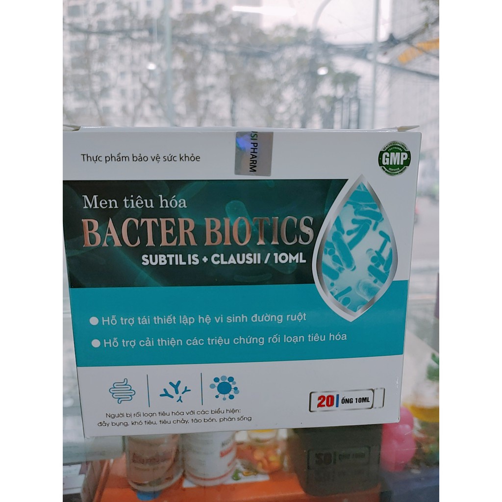 Bacter biotics men tiêu hóa dạng ống - hỗ trợ hệ vi sinh đường ruột ...