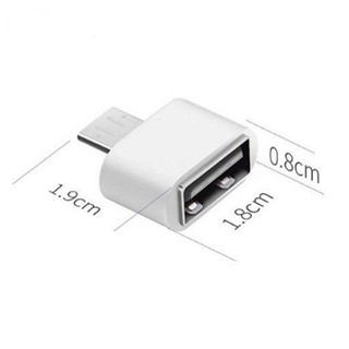 Đầu chuyển đổi từ cổng Micro USB sang USB OTG - nhỏ gọn tiện lợi nhất