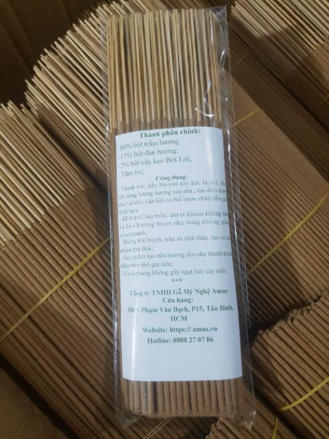 120 cây 23cm nhang đàn trầm hương - nhang chung cư