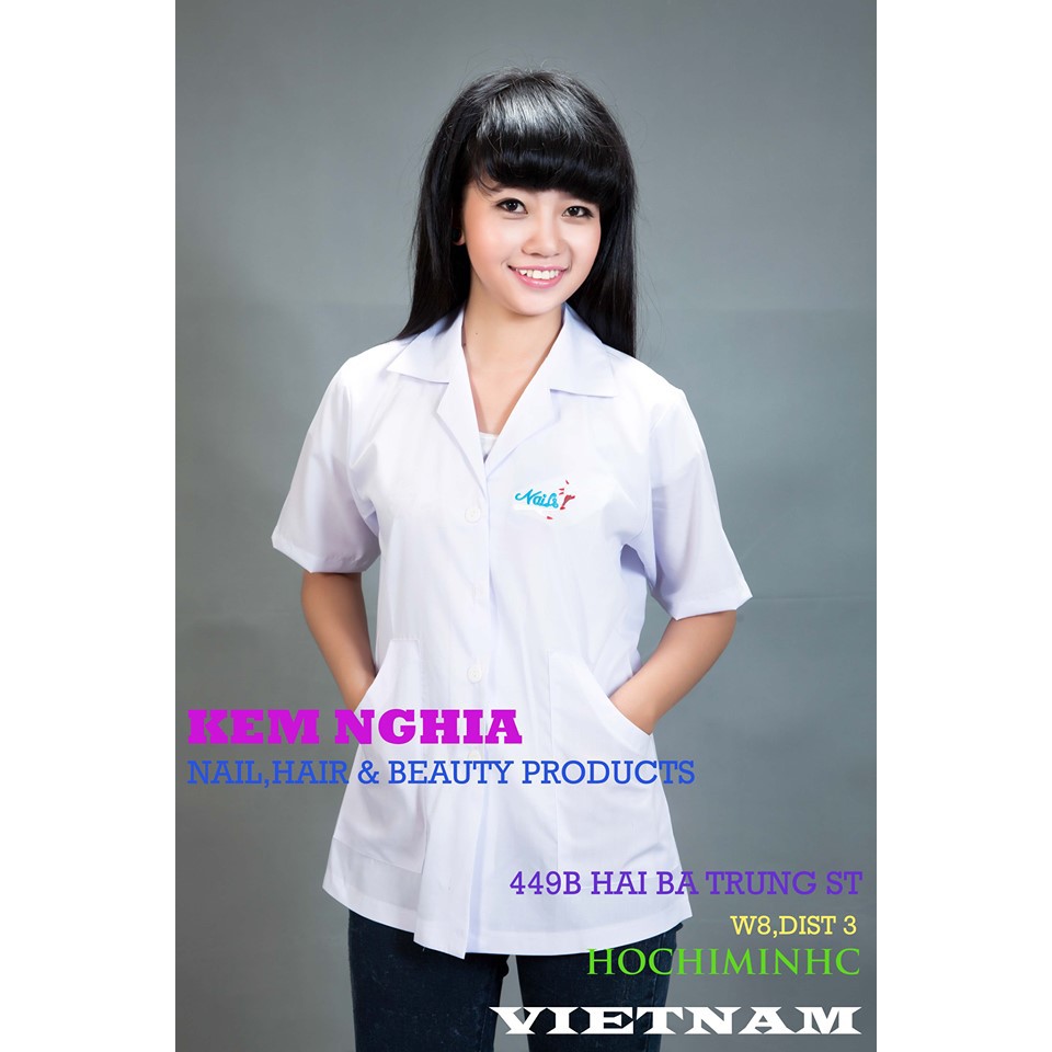 Áo nail trắng đủ size (S/M/L/XL/XXL) Shopee Việt Nam