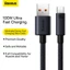 Baseus Dây Cáp Sạc usb Loại c 100w Cho huawei honor