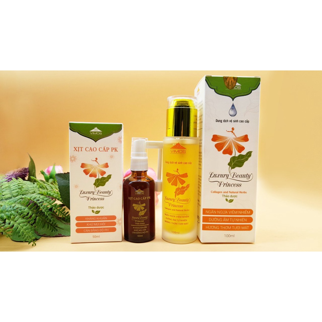 DUNG DỊCH VỆ SINH CAO CẤP VIMOS LUXURY BEAUTY PRINCESS DÀNH CHO NAM NỮ