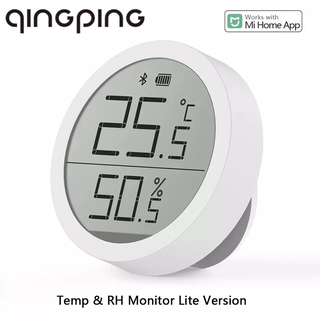 Nhiệt Kế Xiaomi Qingping Bluetooth Cảm Biến Nhiệt Độ Và Độ Ẩm Màn Hình Mực E-Link Phiên Bản Lite
