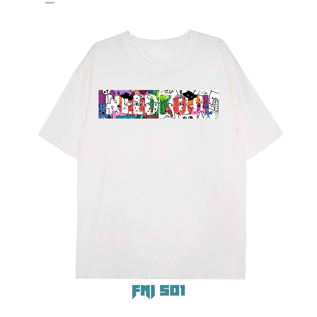 Áo thun INFINITEE Fni0501, Thun 100% Cotton - form rộng Unisex.