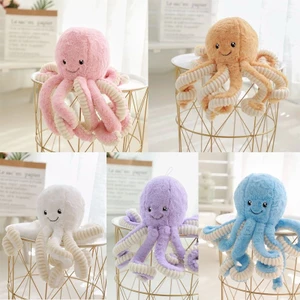 Bạch Tuộc Dễ Thương Sang Trọng Đồ Chơi Nhồi Bông Gối Sang Trọng Động Vật Búp Bê Trẻ Em