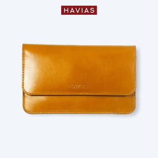 MOMO HAVIAS ví da thông minh nhiều ngăn da bò thật 100% nhập khẩu