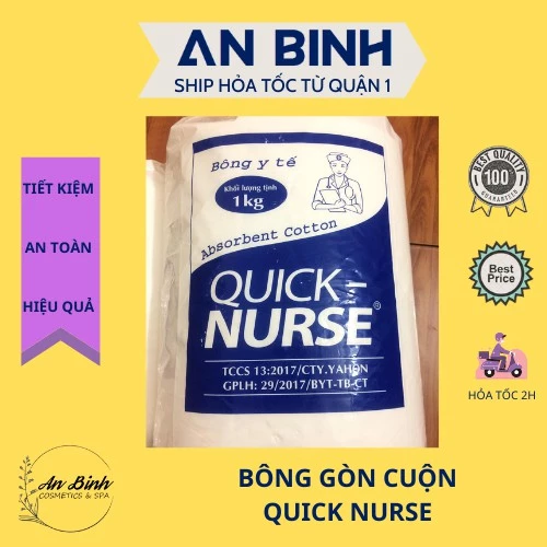 (Q1-HCM) Bông Gòn Y tế QUICK NURSE