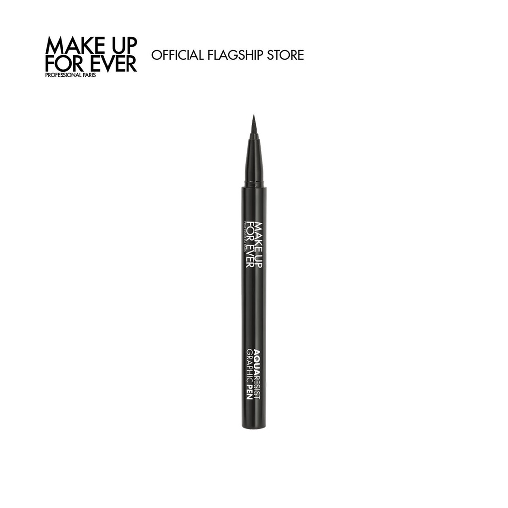 Ảnh Bút Kẻ Mắt Nước Tạo Hình Nghệ Thuật Aqua Resist Graphic Pen Make up For Ever 1