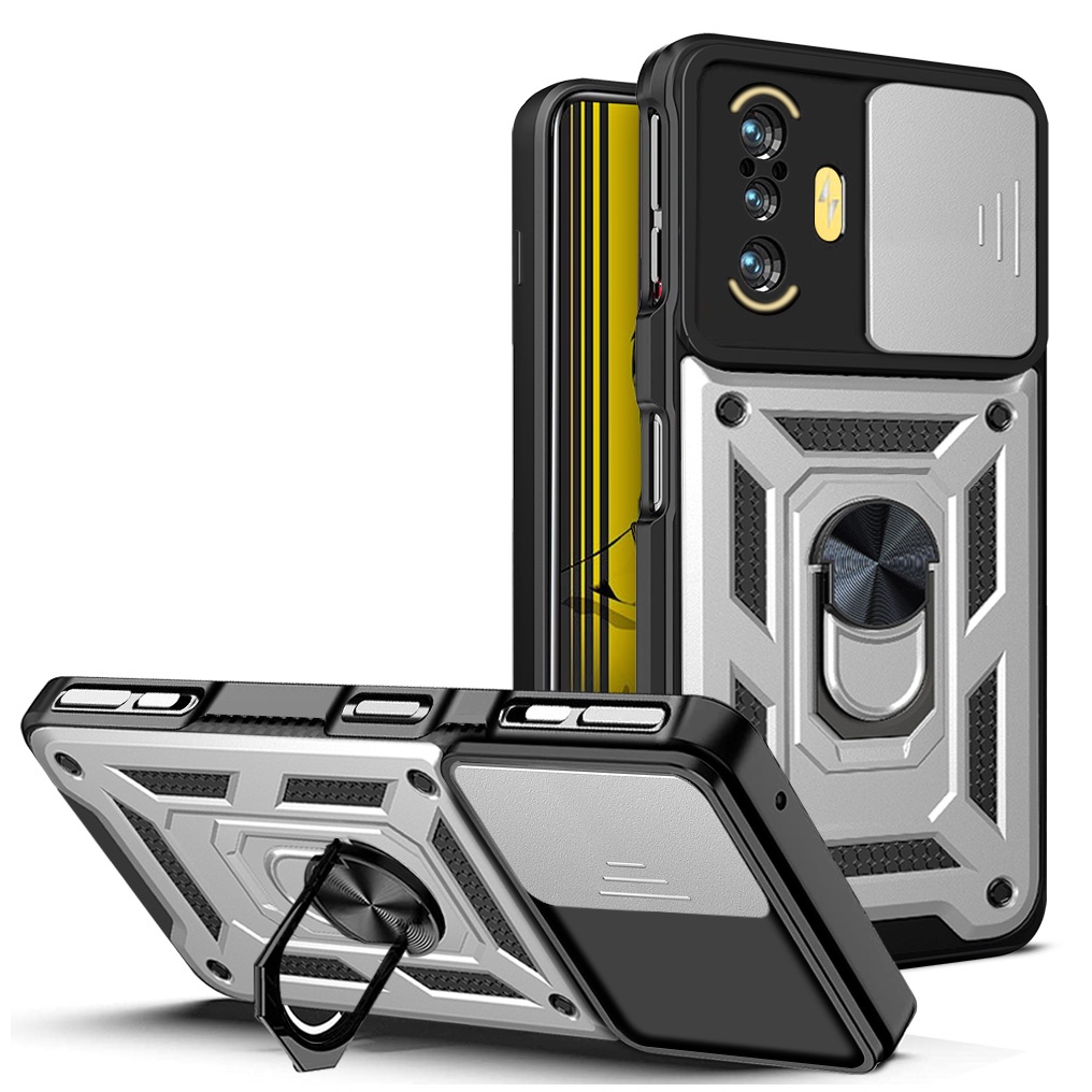 Ốp Điện Thoại Chống Sốc Có Nhẫn Đỡ Cho Redmi K40 Gaming