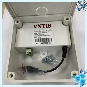 Bộ lưu điện mini liền nguồn VNTIS 5v-2A |bộ lưu điện|bộ lưu điện camera|bộ lưu điện ups|bo luu dien