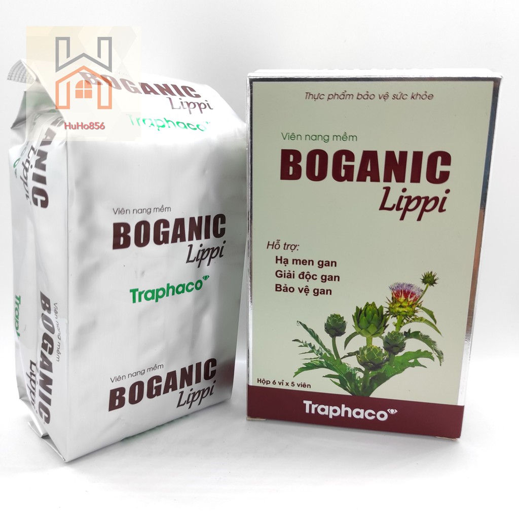 [ CHÍNH HÃNG] Boganic Lippi - giải độc gan, hạ mỡ máu - bảo vệ gan ...