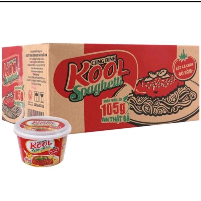 Mỳ Trộn Cung Đình kool Spaghetti hộp 150g | Shopee Việt Nam
