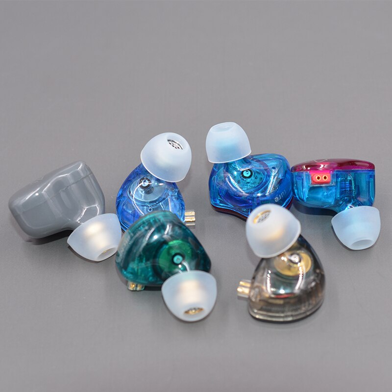 Set 3 Cặp Đệm Tai Nghe Silicon Trong Suốt Cách Âm Cho Tai Nghe Nhét Tai KZ 6