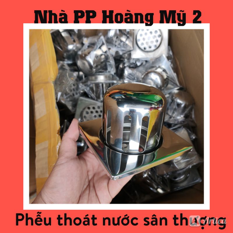 Phễu lược rác Sân Thượng, Cầu Chặn Rác inox 304 [L2] | Shopee Việt Nam
