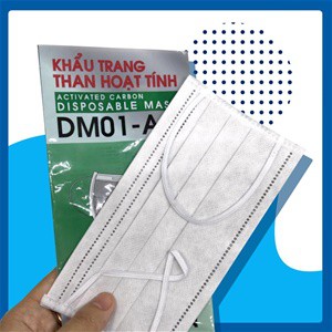 Khẩu Trang Than Hoạt Tính DM01-AC (Dạng Túi) (COMBO 10 TÚI)