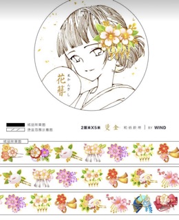 [phần 2] Băng dính trang trí Washitape nhũ siêu siêu xinh và lấp lánh 🐻✨✨✨
