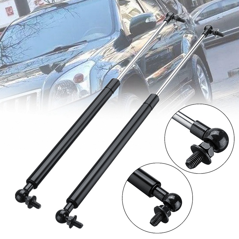 2 Chiếc Xe Hood Thanh Chống Bonnet Nâng Khí Hỗ Trợ Giảm Chấn Cho Xe Toyota Landcruiser Prado 120 Series 2002-2009 475MM