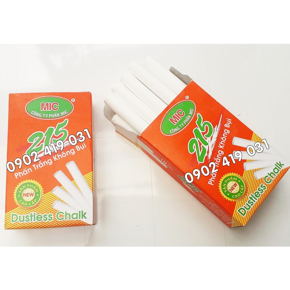 Phấn Viết Bảng Mic Trắng [ Không Bụi ] | Shopee Việt Nam