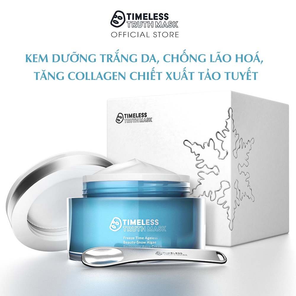 Kem dưỡng da chống lão hoá, tăng Collagen chiết xuất tảo tuyết Timeless ...
