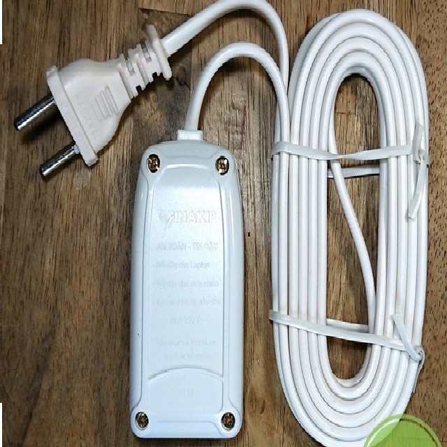 Ảnh Ổ Cắm Điện - Taky, Liền Dây Nối Dài 2 m, Cắm 2 Lỗ 2 Chạc Và 3 Chạc, An Toàn, Tiện Dụng Trong Gia Đình, 8608 2