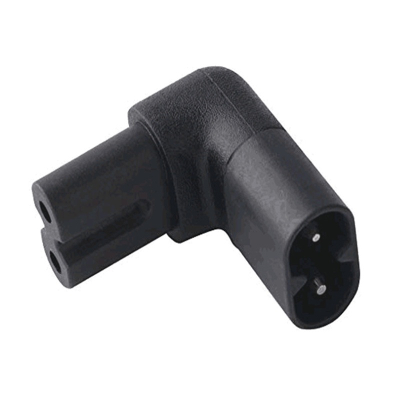 Pealike Hình 8 IEC320 C7 đến C8 90 Độ Lên Góc Xuống IEC C8 Đến C7 Bộ Chuyển Đổi Nguồn Điện AC
