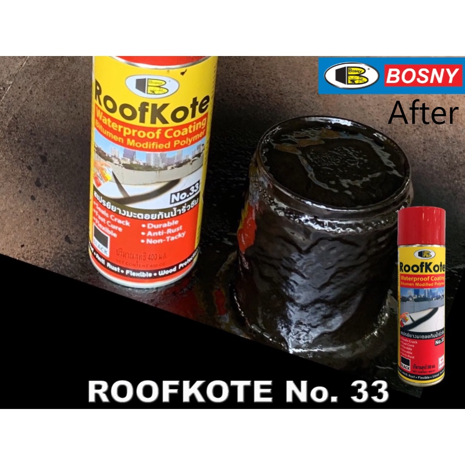 xịt nhựa đường chống thấm roofkote no.33 b133