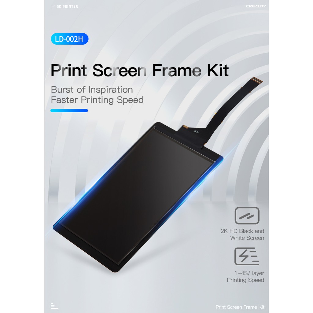 Bộ màn hình chiếu LCD cho máy in 3d Resin LD-002H Print Screen Frame ...
