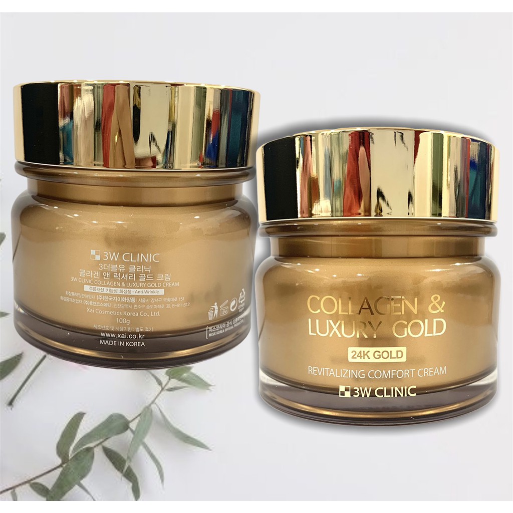 KEM DƯỠNG DA, CHỐNG LÃO HÓA COLLAGEN & LUXURY GOLD REVITALIZING COMFORT ...