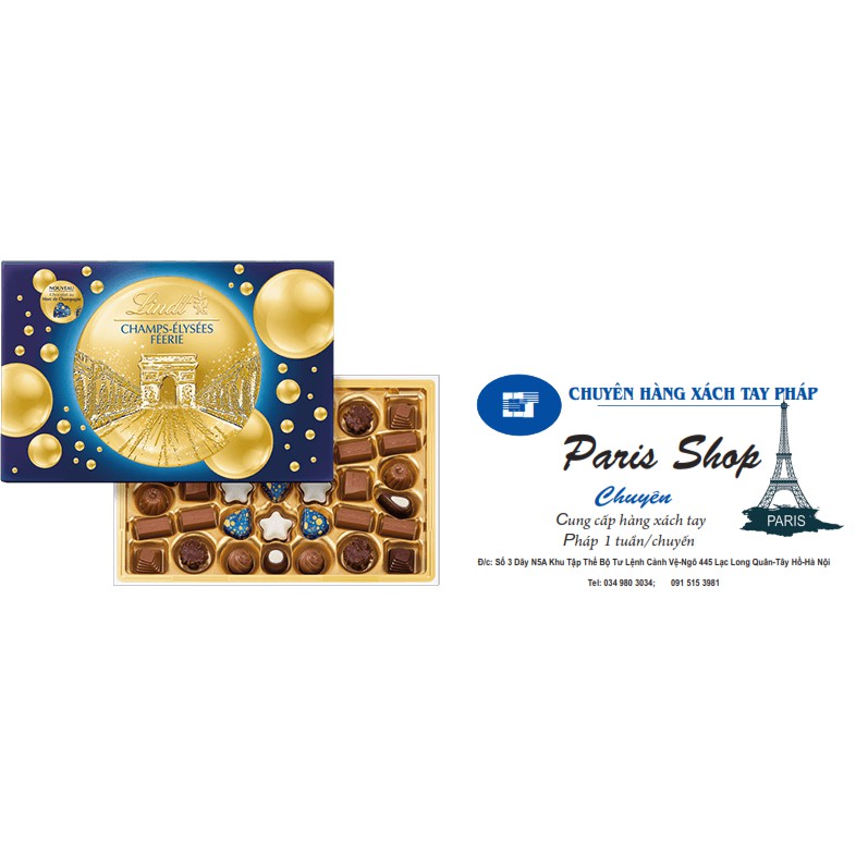 Chocolate Lindt ChampsÉlysées Féerie (402 gr) Shopee Việt Nam