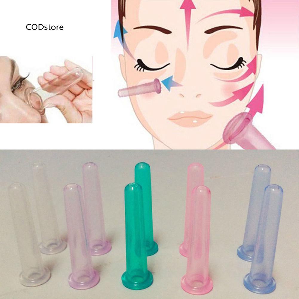 Cốc giác hơi massage chăm sóc da mặt bằng silicon